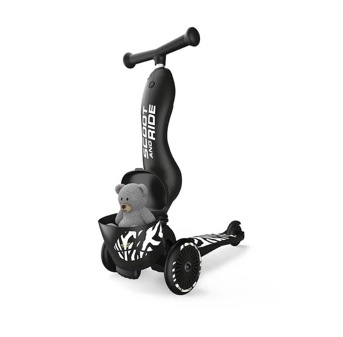 Scoot and Ride Highwaykick 1 Lifestyle Scooter - Zebra
