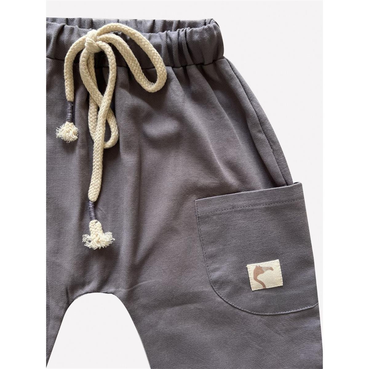 Auntie Me Organik Quicksilver 'Room To Grow' Dokuma Pantolon