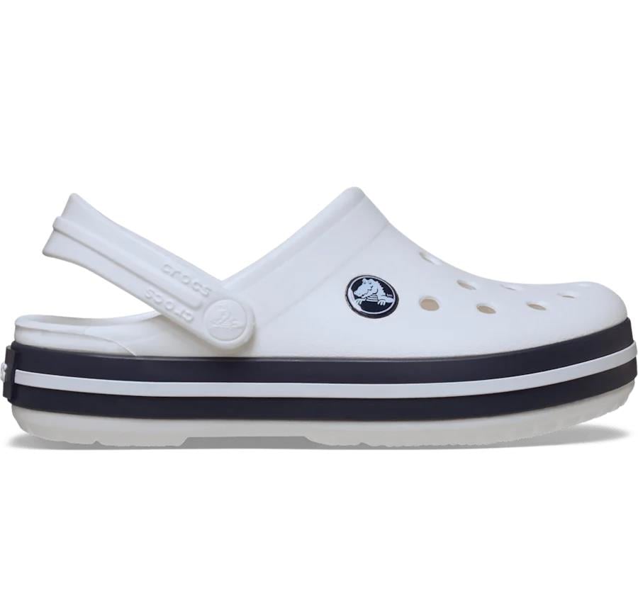 Crocband Clog T - White / Navy