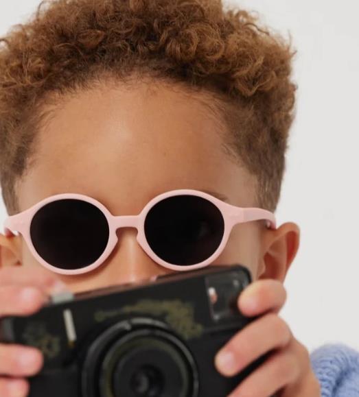 Izipizi Sun Baby  Pastel Pink 0-3 Yaş - Pembe Bebek Güneş Gözlüğü