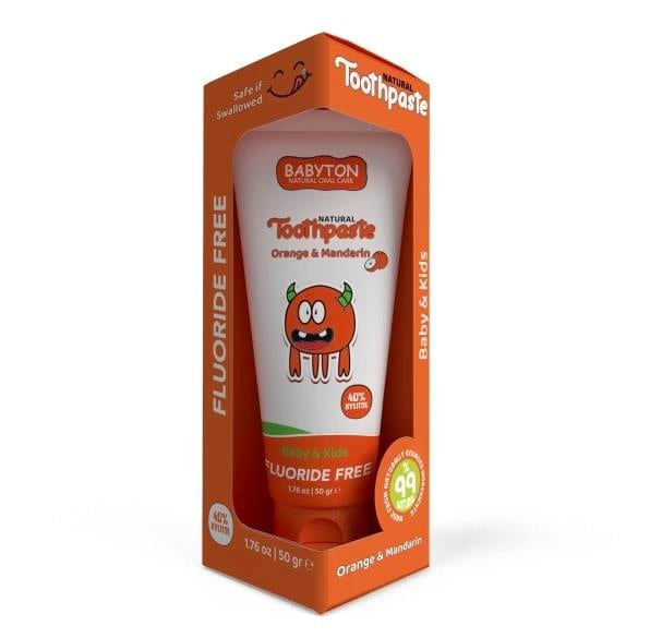 Doğal Portakal&Mandalina Aromalı Diş Macunu