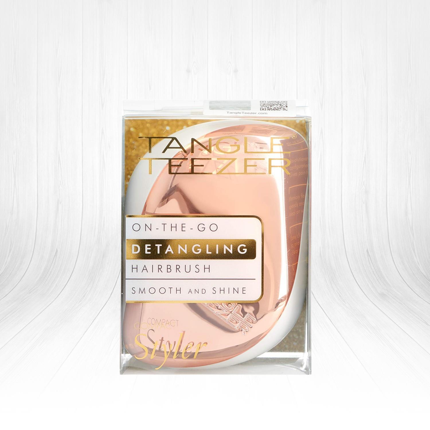 Compact Styler Saç Fırçası // Ivory Rose Gold