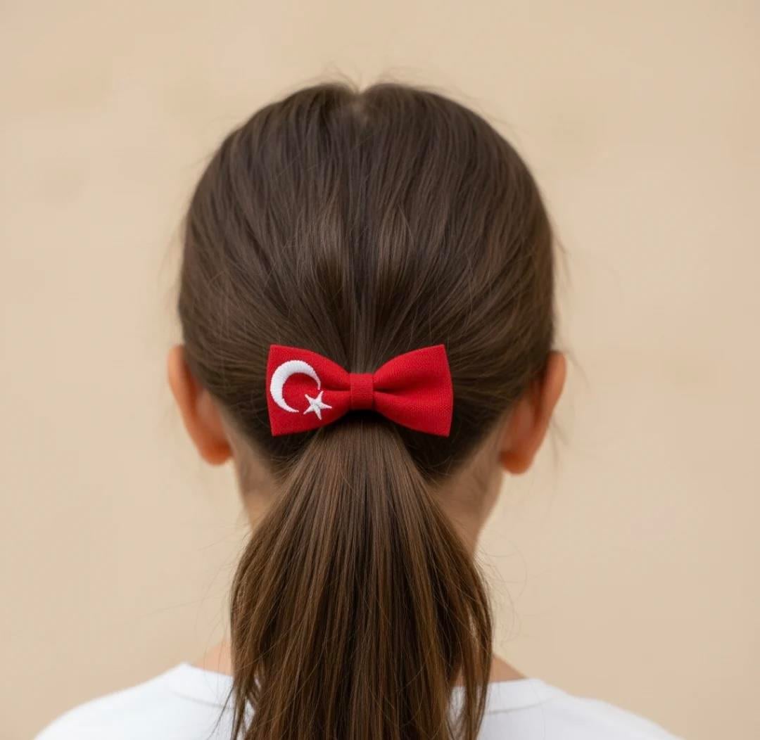 Ay Yıldız Nakışlı Pens Toka