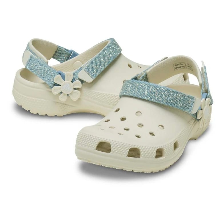 Cl Denim Flower Adj BckstrpCg K
