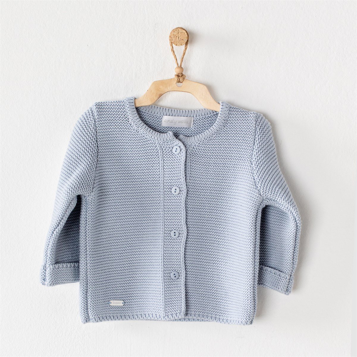 BEBEK CEKET JACKET KNITWEAR BASIC / BLUE