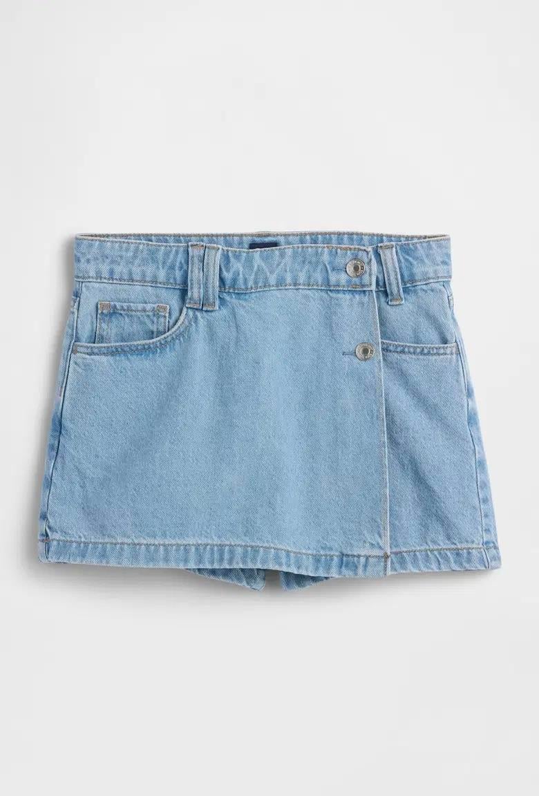 Kız Çocuk | Denim Şort Etek 