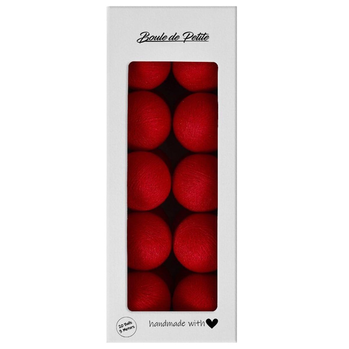 Boule De Petite Cherry Işıklı Top