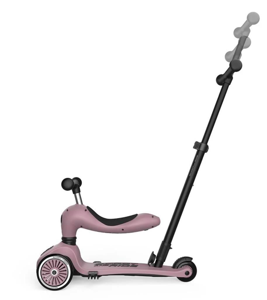 Scoot and Ride Push and Go Ebeveyn Kontrollü Çocuk Scooter Wildberry