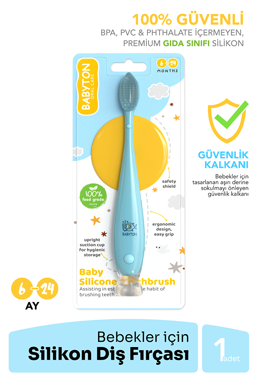 Bio Diş Silikon Diş Fırçası