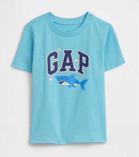 Erkek Bebek | Logo T-Shirt  Mavi