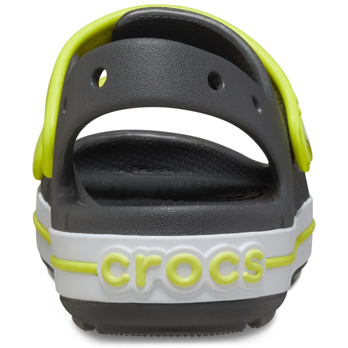 Crocband Cruiser Sandal T - Slate Grey/Acidity