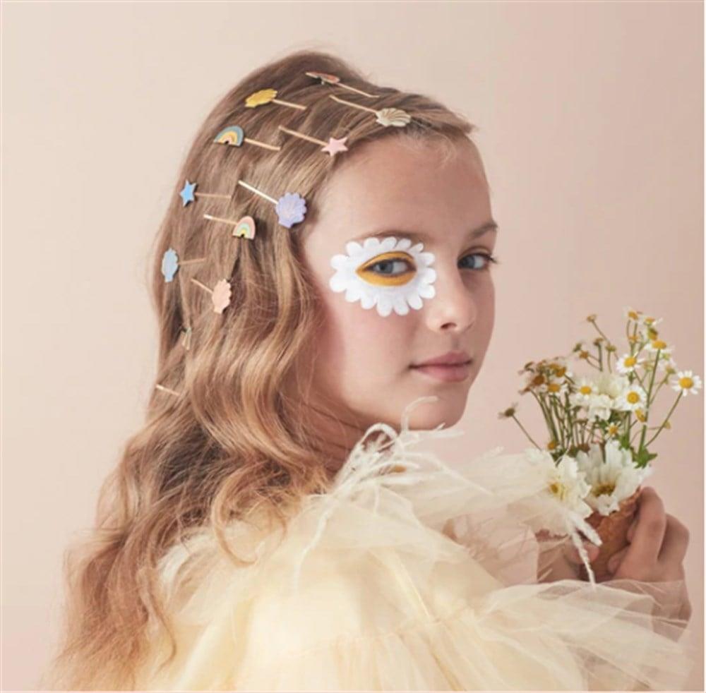 Meri Meri - Rainbow Hair Slides - Gökkuşağı Tokalar