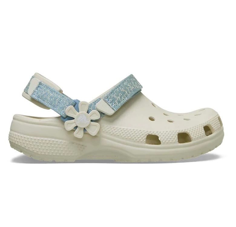 Cl Denim Flower Adj BckstrpCg K