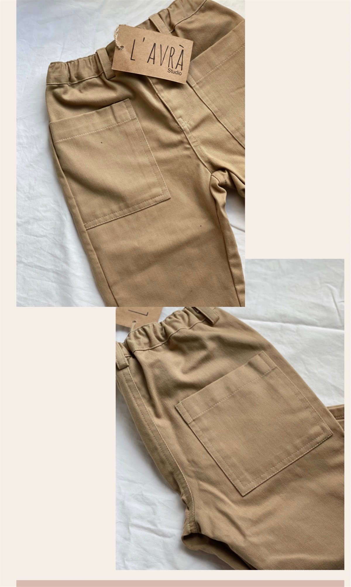 Comfort Canvas Pant / Camel