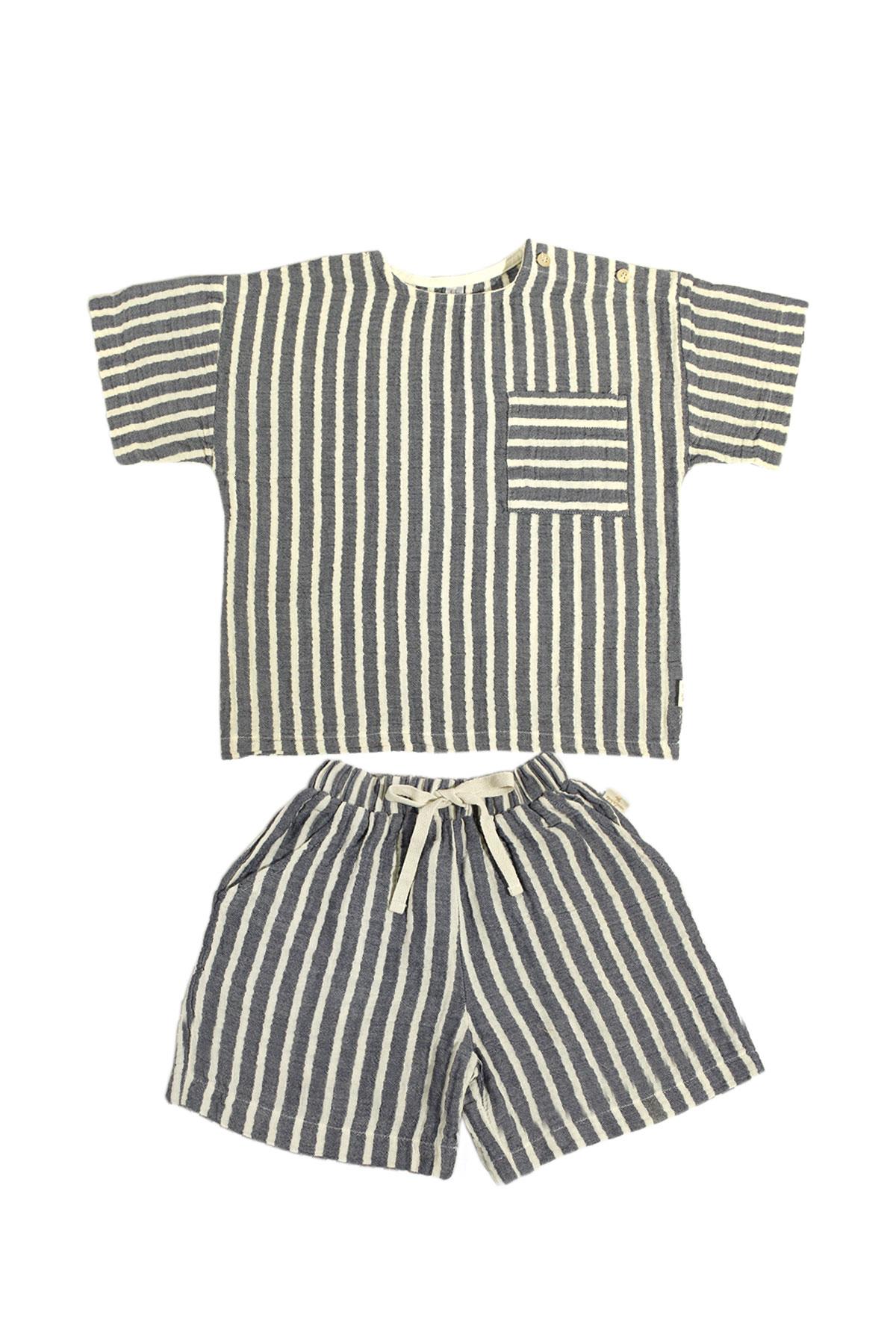 Comfy Müslin Set - Lacivert