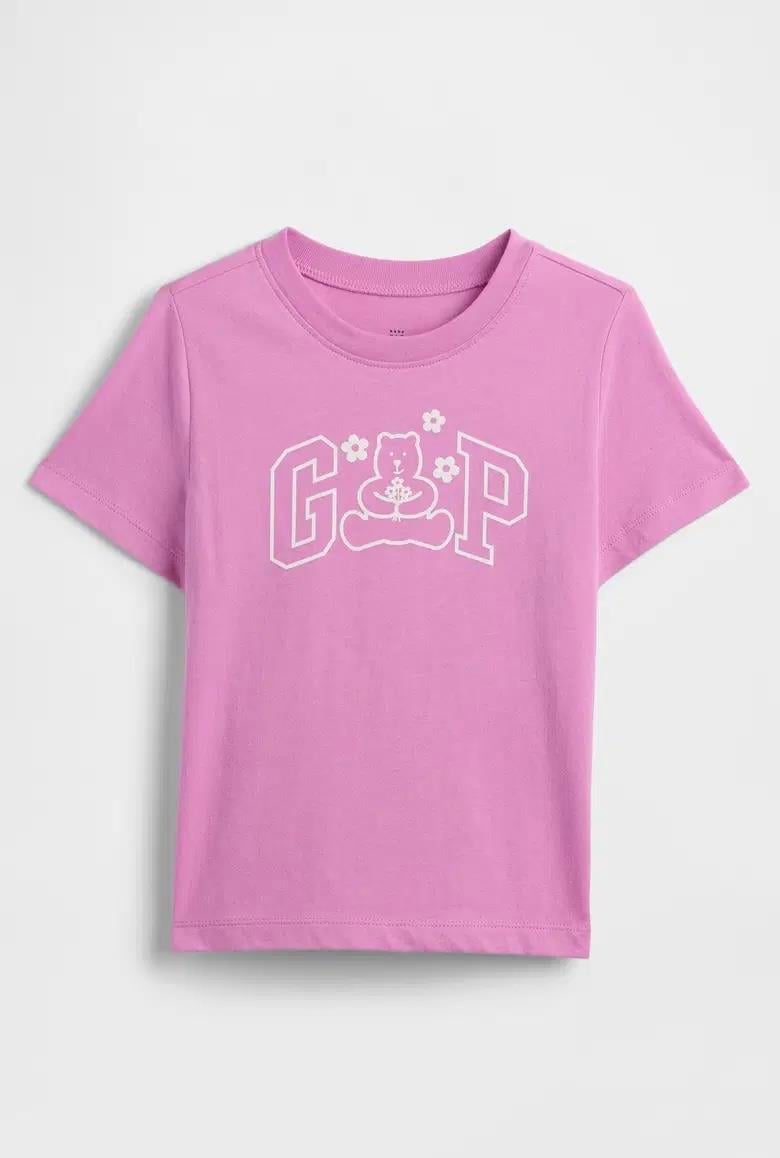 Erkek Bebek | Logo Bear T-Shirt Lila