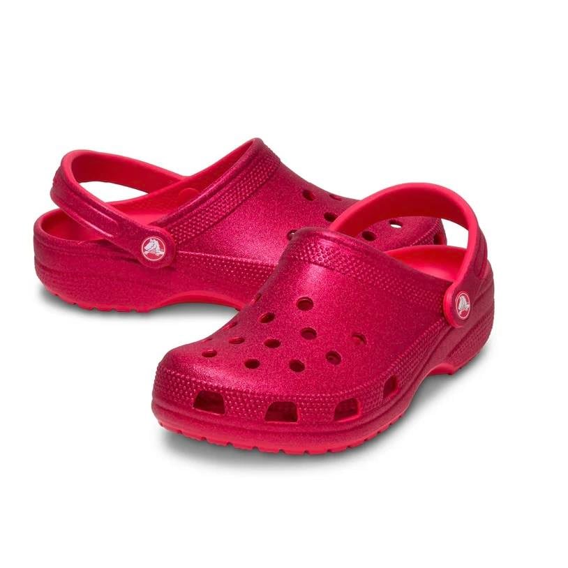CROCS CLASSIC GLITTER CLOG/ Digital Raspberry