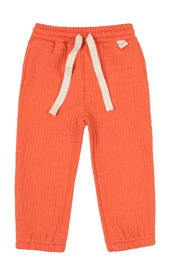 Kapitone Jogger Pantolon - Turuncu