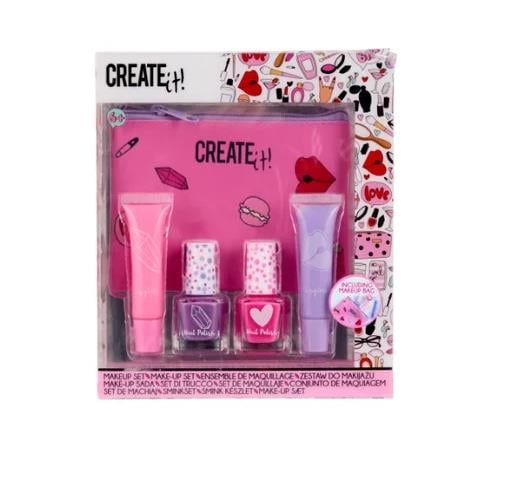 Create It Makyaj Seti ve Mini Makyaj Çantası