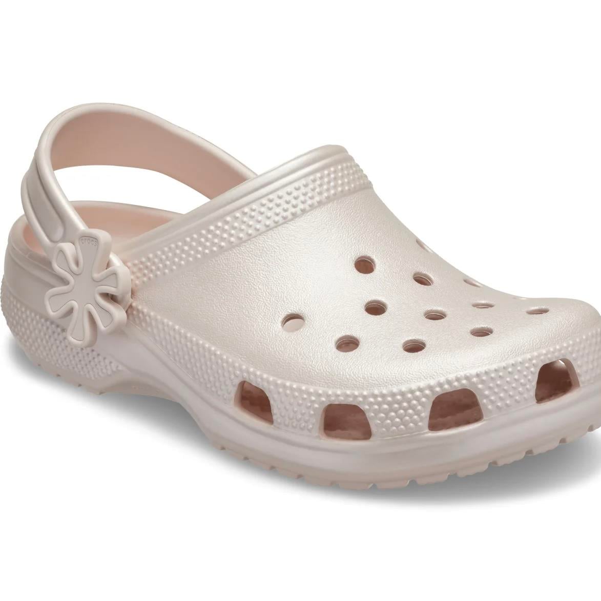 Classic Pearl Shine Clog K - Quartz