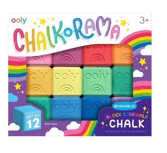 Ooly Klasik Renkler Ooly Chalk-O-Rama 12'li Dış Mekan Tebeşiri