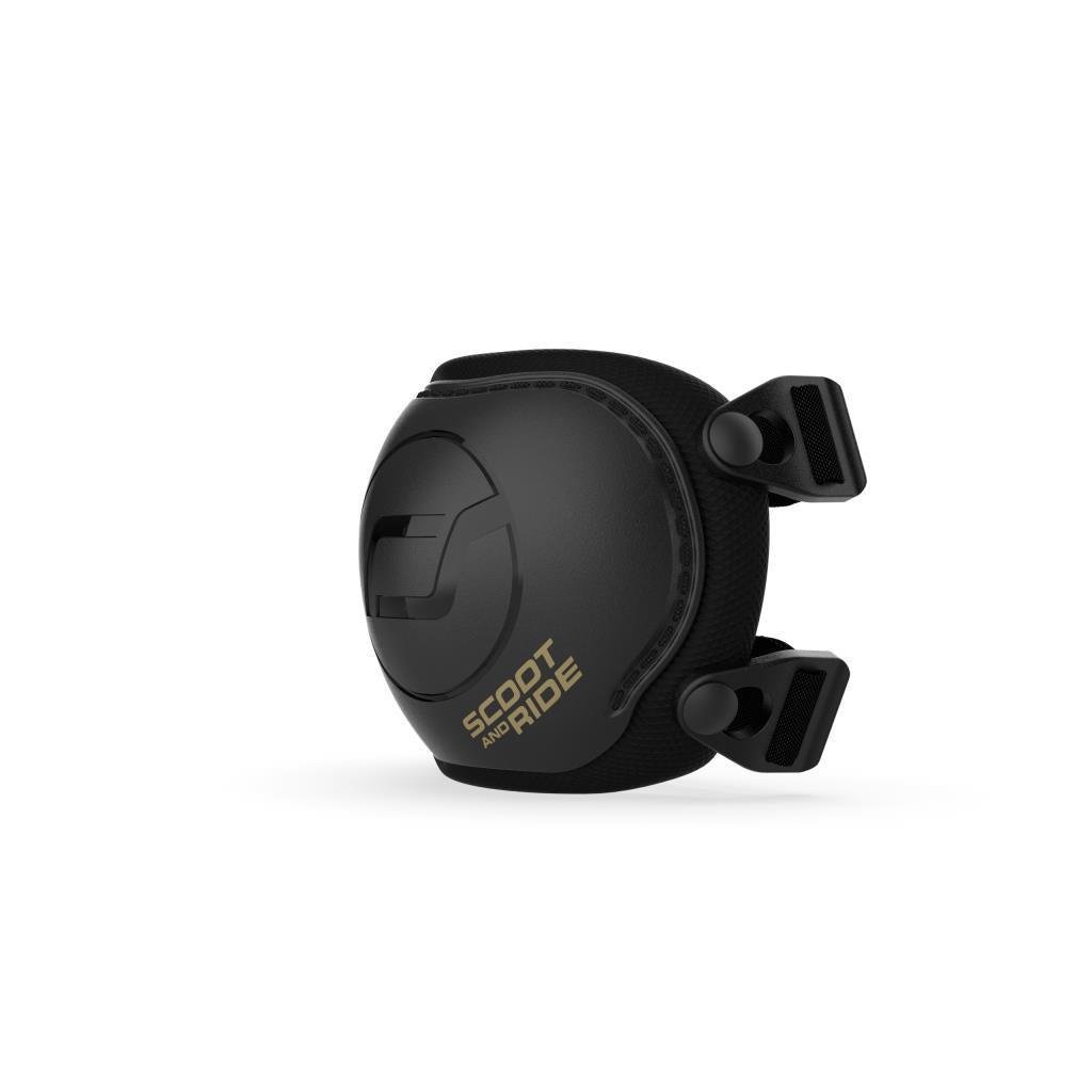 Scoot and Ride XXS-S Dizlik ve Dirseklik Scooter Koruyucu Black&Gold