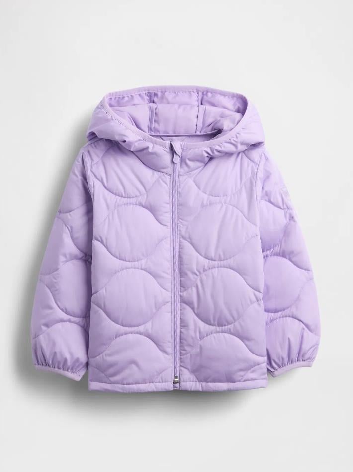 Kız Bebek | ColdControl Şişme Mont - Lila