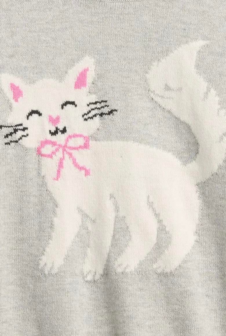 Kız Bebek | Intarsia Kazak