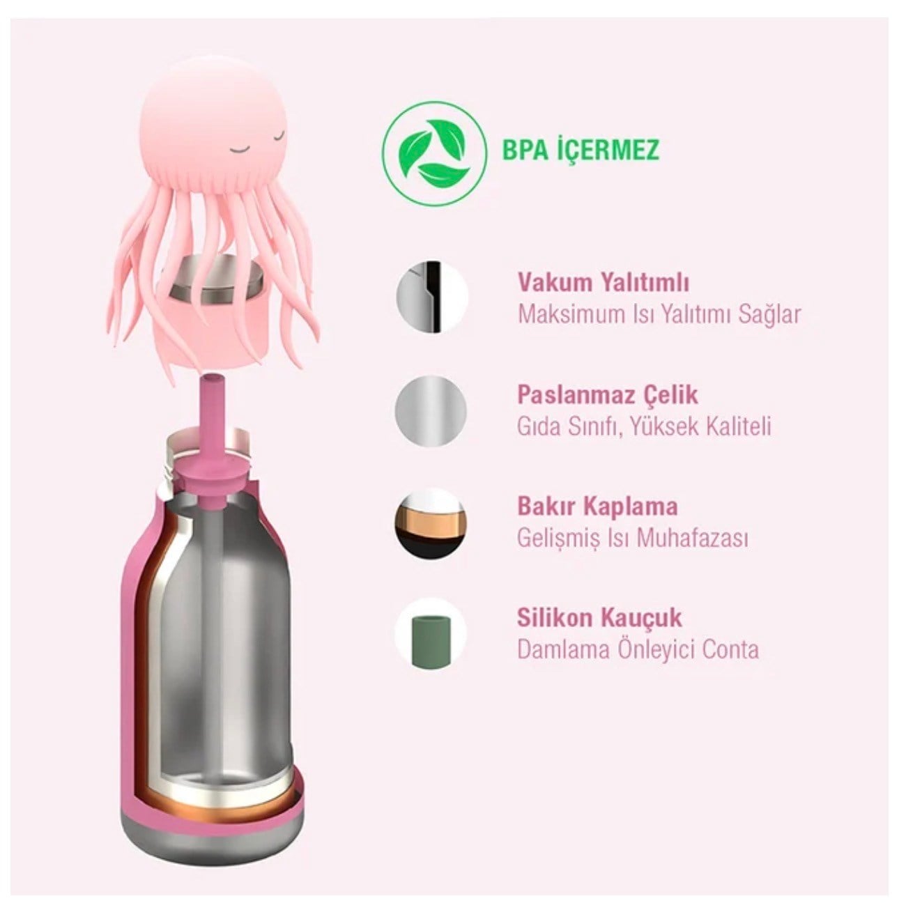 Asobu Bestie Bottle - Jellyfish