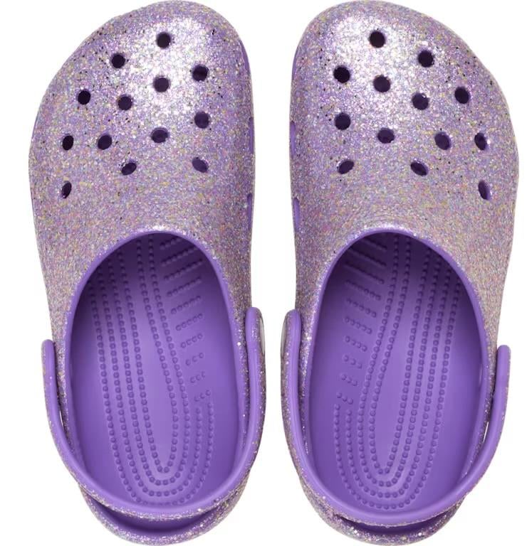 Classic Fantasy Glitter Clog K - Purple