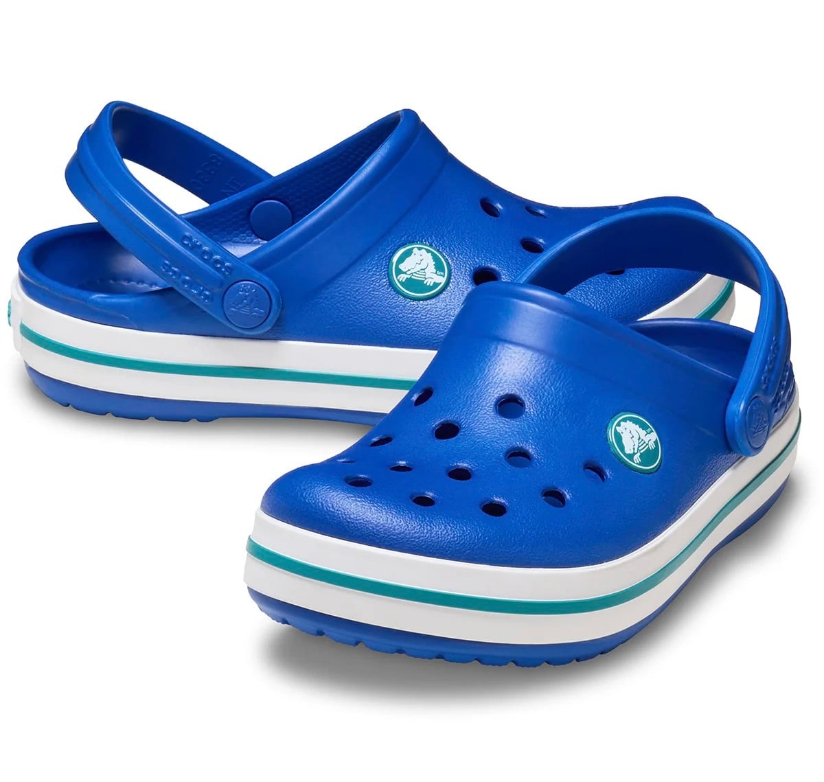 Crocband Clog T - Blue Bolt & Turbo Teal