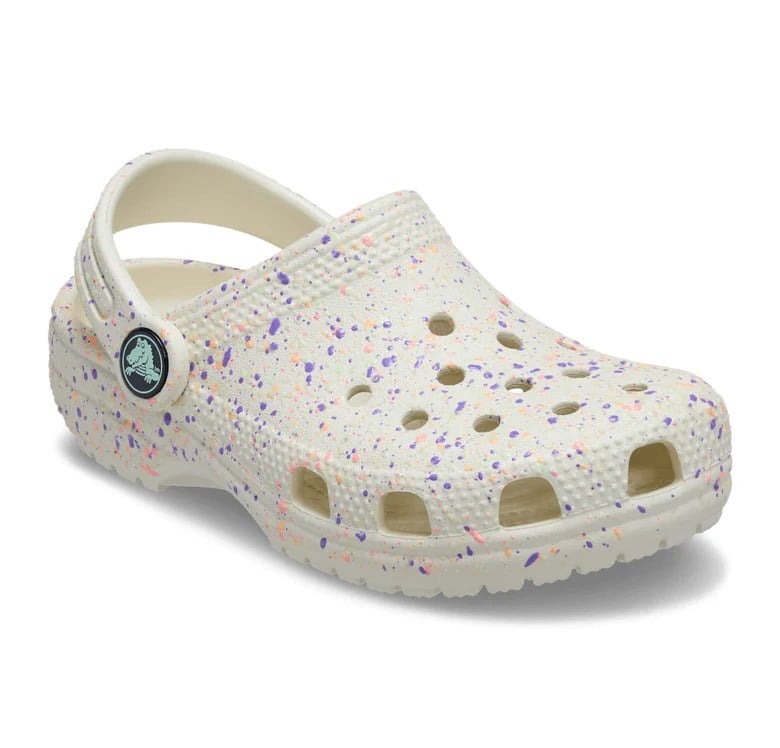 Classic Glow Paint Splatter Clog K