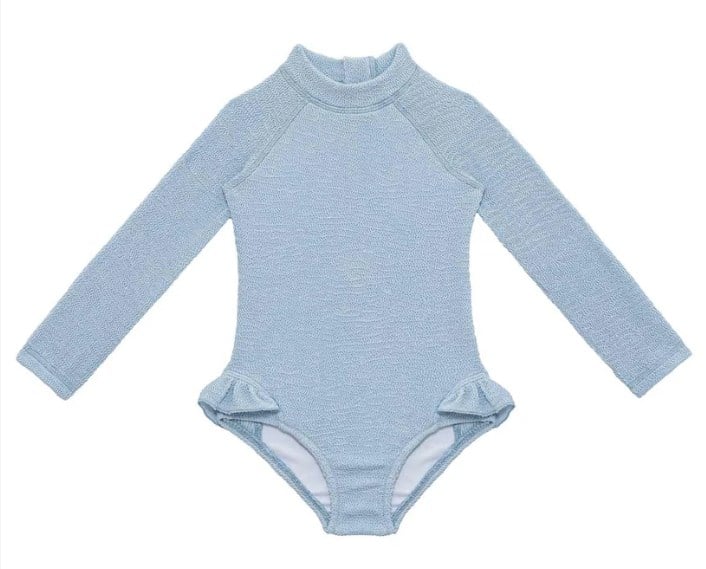 Sand Wave Long Sleeve Swimsuit
