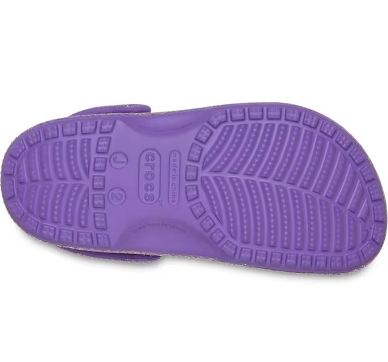 Classic Fantasy Glitter Clog K - Purple