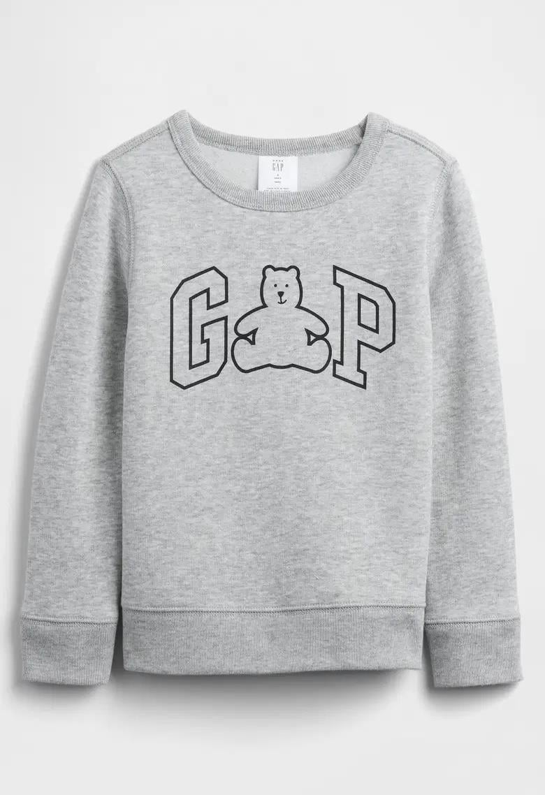 Erkek Bebek | Gap Logo Bear Sweatshirt - Gri