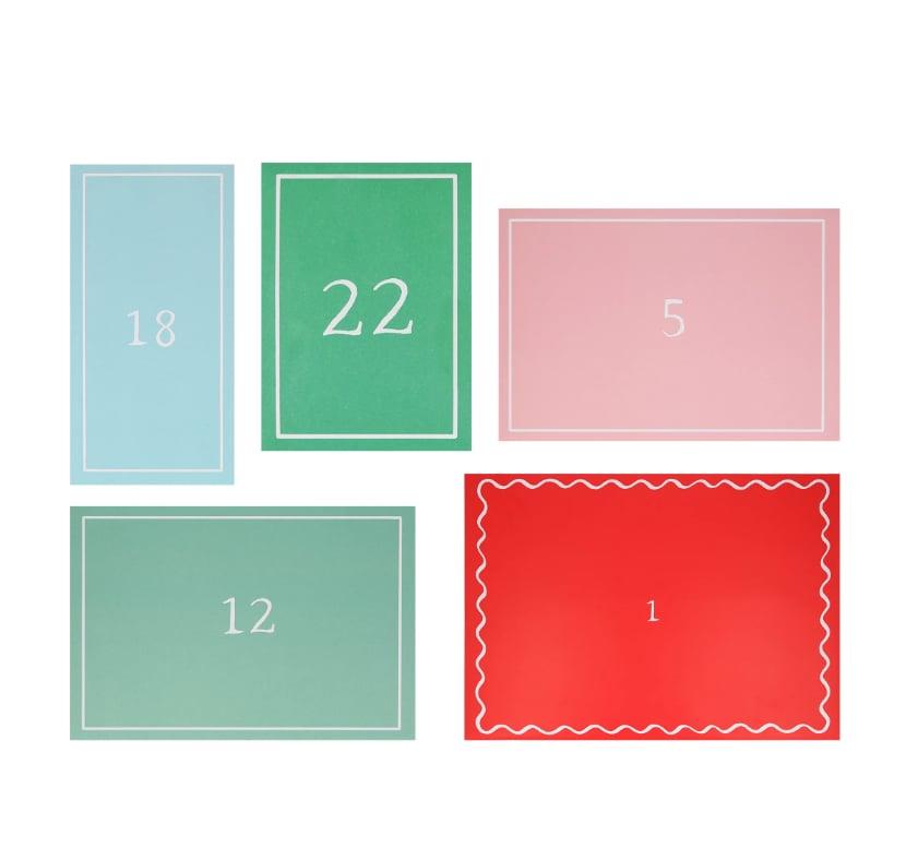 Meri Meri - Gingerbread Sticker Advent Calendar