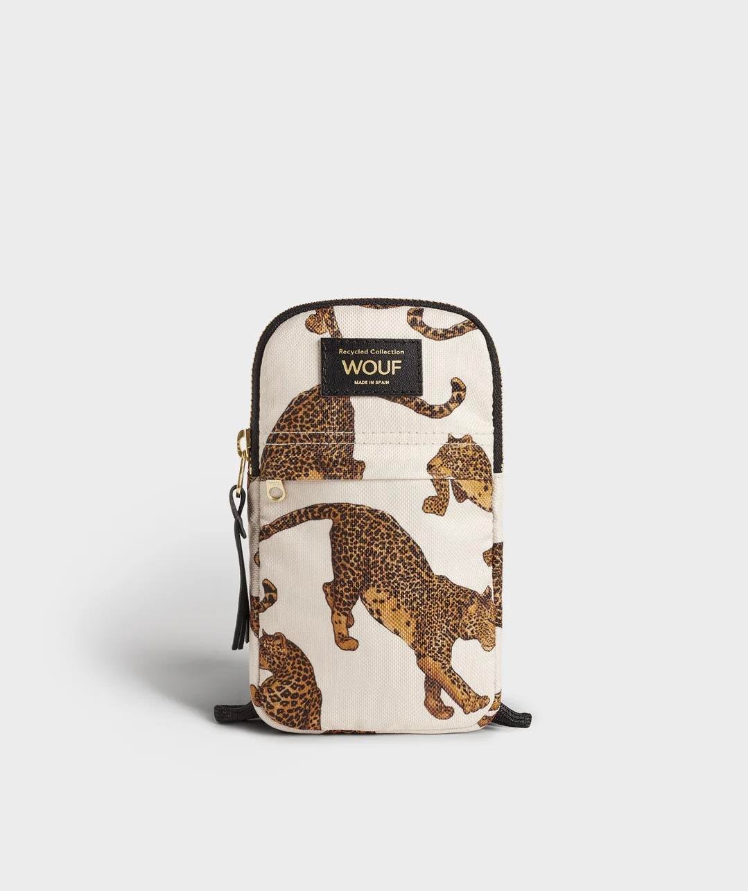 Wouf The Leopard - Telefon Çantası