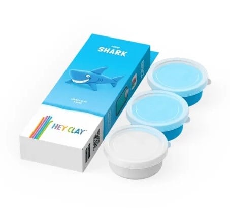 Hey Clay Yaratıcı Kil Seti - Shark