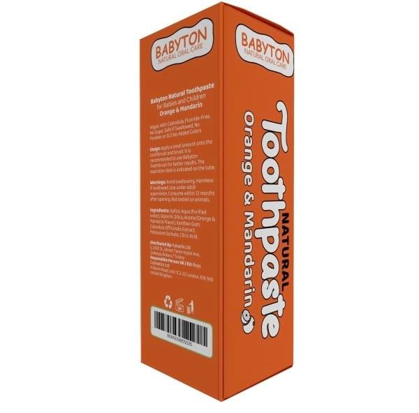 Doğal Portakal&Mandalina Aromalı Diş Macunu