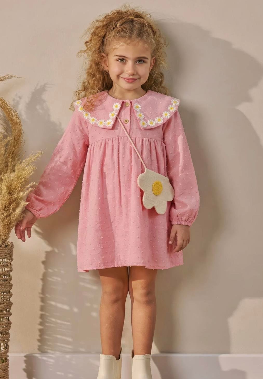 Papatya Elbise - Pembe