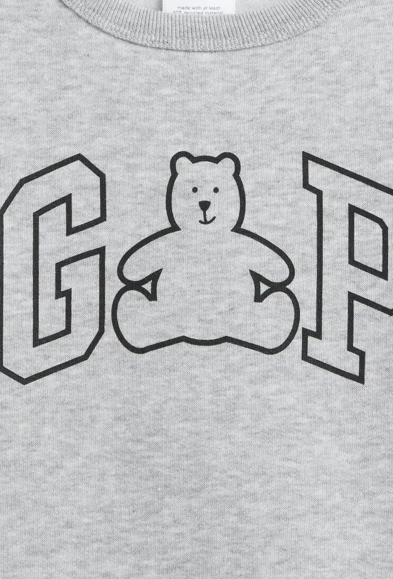 Erkek Bebek | Gap Logo Bear Sweatshirt - Gri