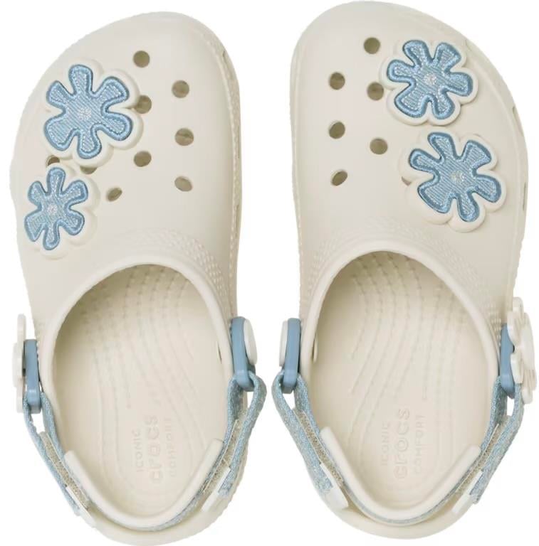 Cl Denim Flower Adj BckstrpCgT