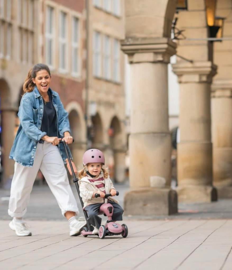 Scoot and Ride Push and Go Ebeveyn Kontrollü Çocuk Scooter Wildberry