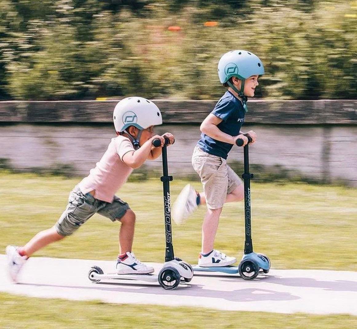 Scoot and Ride Helmet Çocuk Kaskı S-M Gri