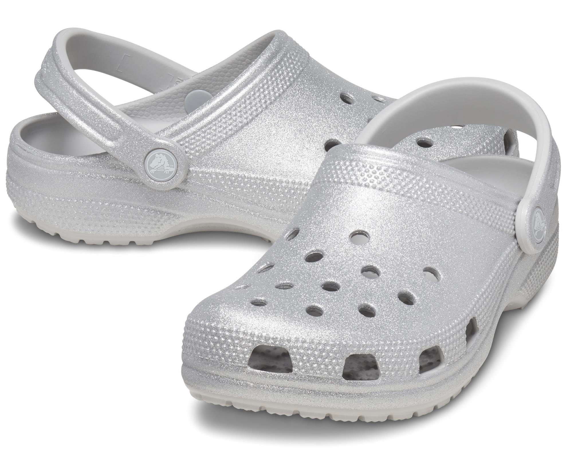 CROCS CLASSIC GLITTER CLOG/ Glitter Gri