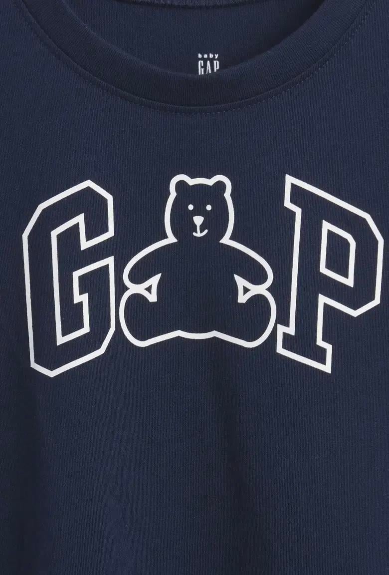 Erkek Bebek | Logo Bear T-Shirt Lacivert