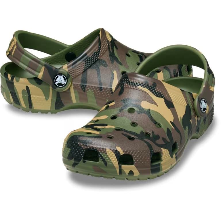 Classic Camouflage Clog K / Army Green