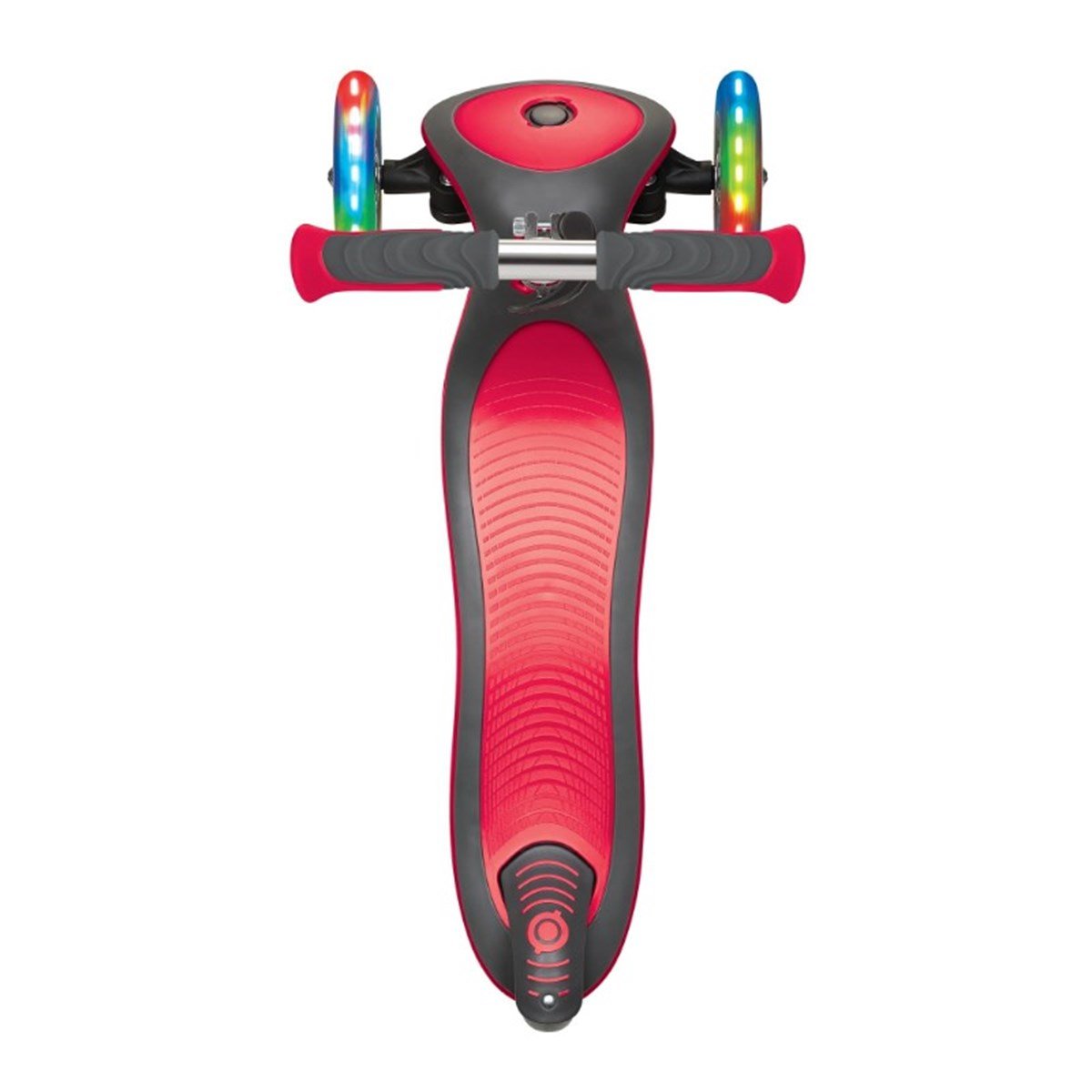 Globber Scooter/Elite Deluxe Işıklı/Kırmızı