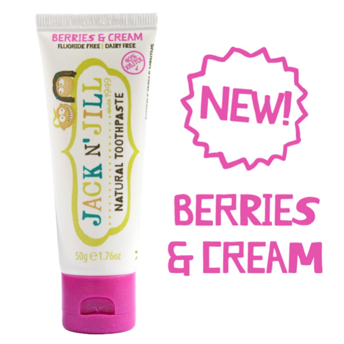 Jack N'Jill / Diş Macunu Berries & Cream