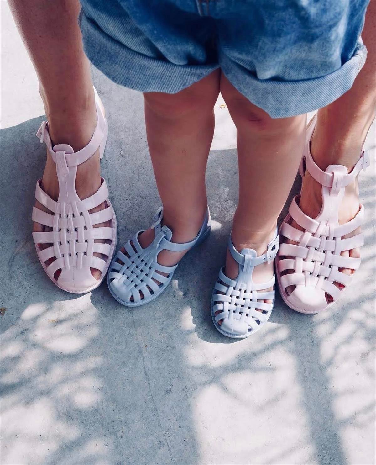 MEDUSE SUNCHANVRE CHANVRE SANDALS - KADIN SANDALET ŞEFFAF KAHVERENGI